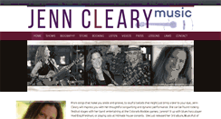Desktop Screenshot of jenncleary.com
